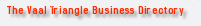 The Vaal Triangle Business Directory