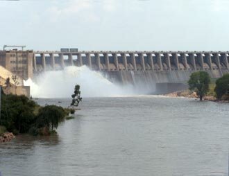 Vaal Dam wall Vaal Dam wall